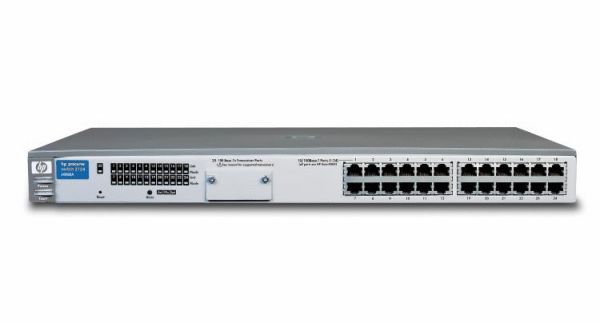 J4868AR - HP ProCurve Switch 2124 Ethernet 24-Ports 10/100Base-TX Switch Module 1U