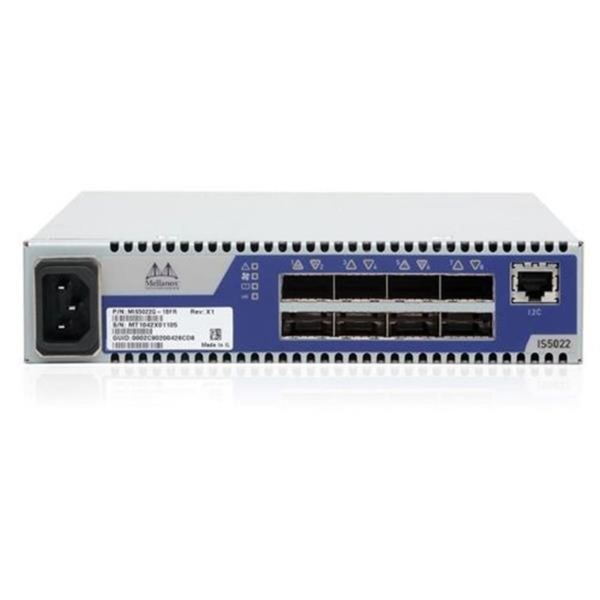 MIS5022Q-1BRR - Mellanox InfiniScale IS5022 8-Ports 40GbE QSFP Unmanaged Network switch