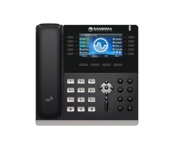 PHON-S505 - Sangoma S505 Multi-lines Dual-Ports Ethernet 3.5-inch Color LCD Display IP Phone