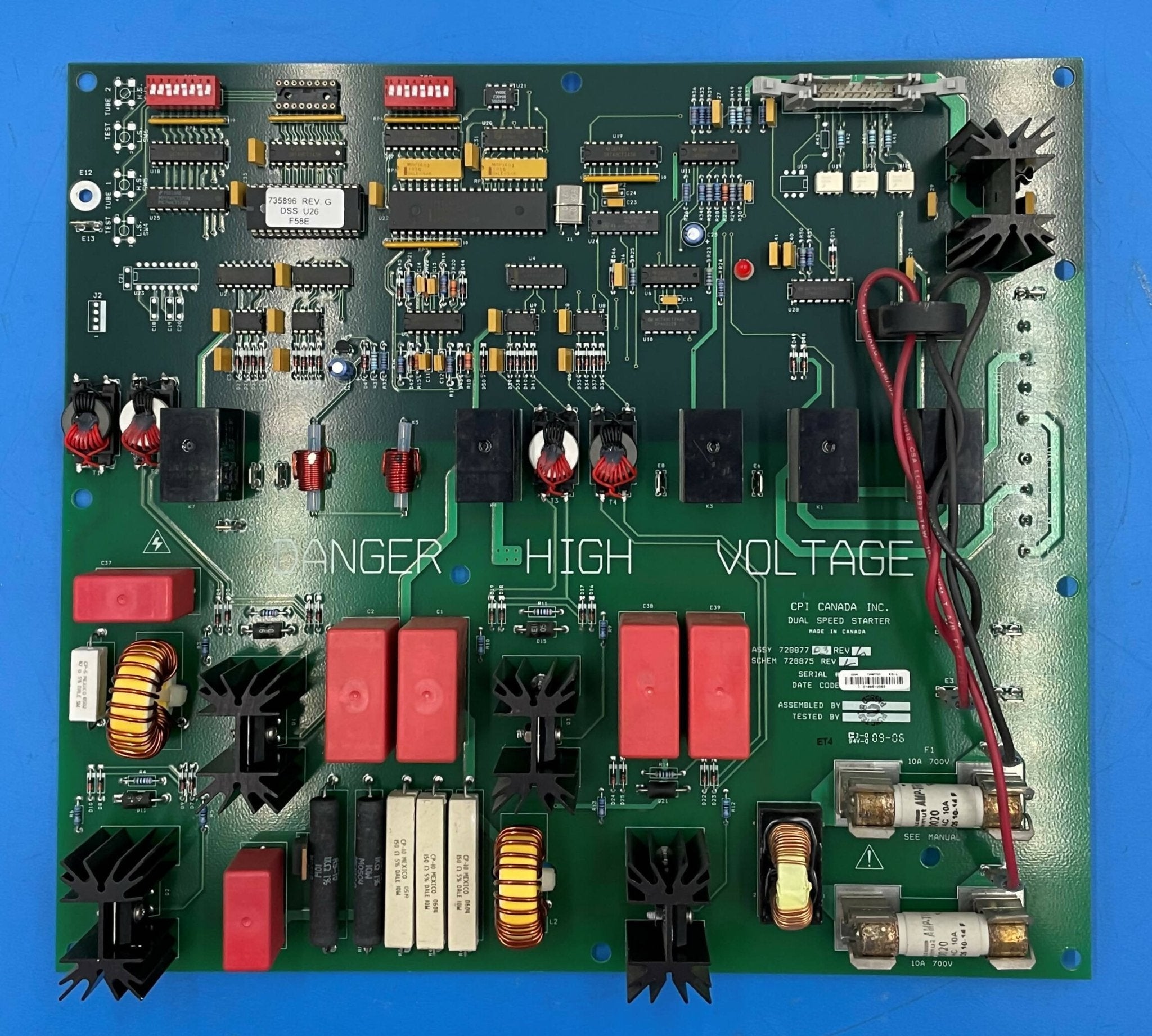 Dual Speed Starter Board (728877-03 REV L CPI