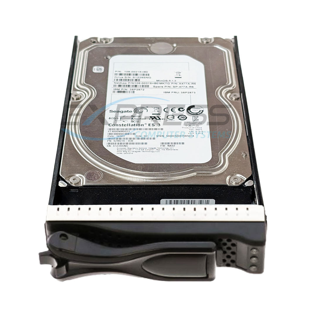 Netapp 3.5" 6TB 7.2K NL-SAS 6Gbps FDE HDD (111-02458) | SP-4065A-R6