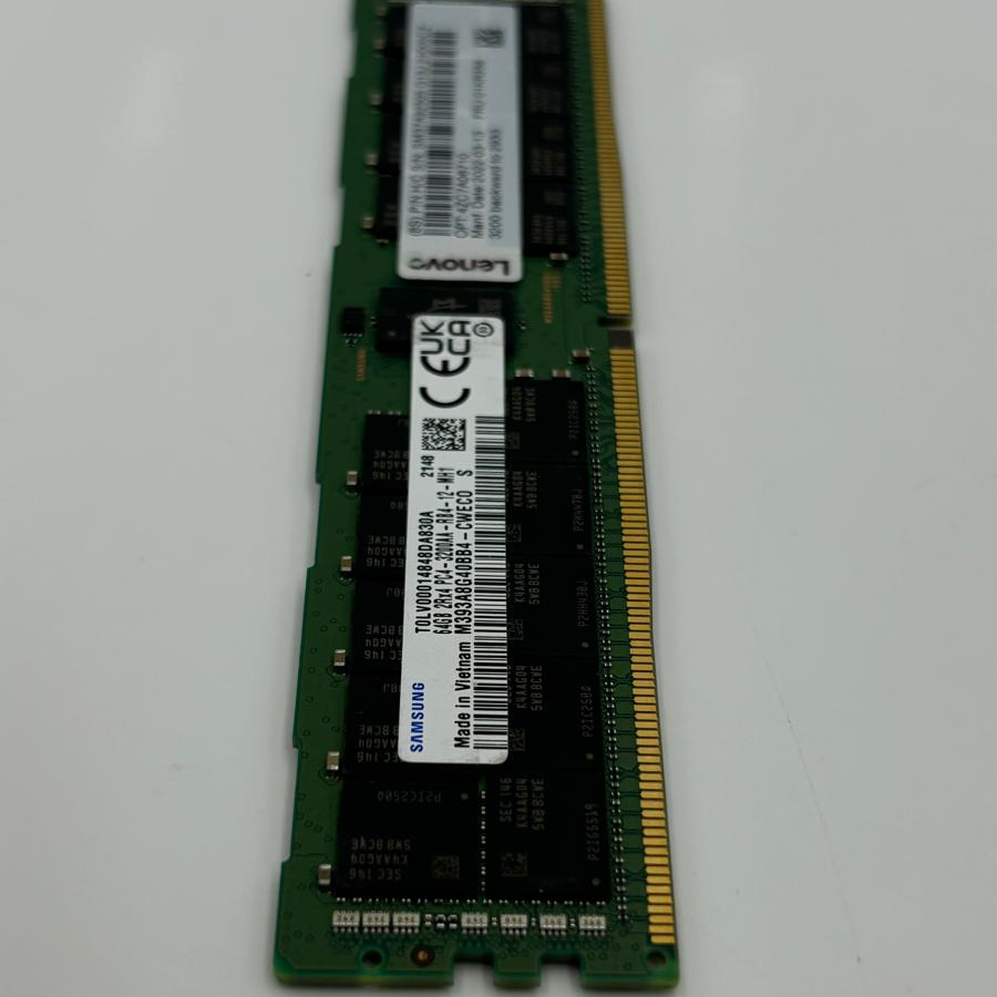 Samsung M393A8G40BB4 64GB DDR4 RDIMM - Detail View | Alo Tech Solutions