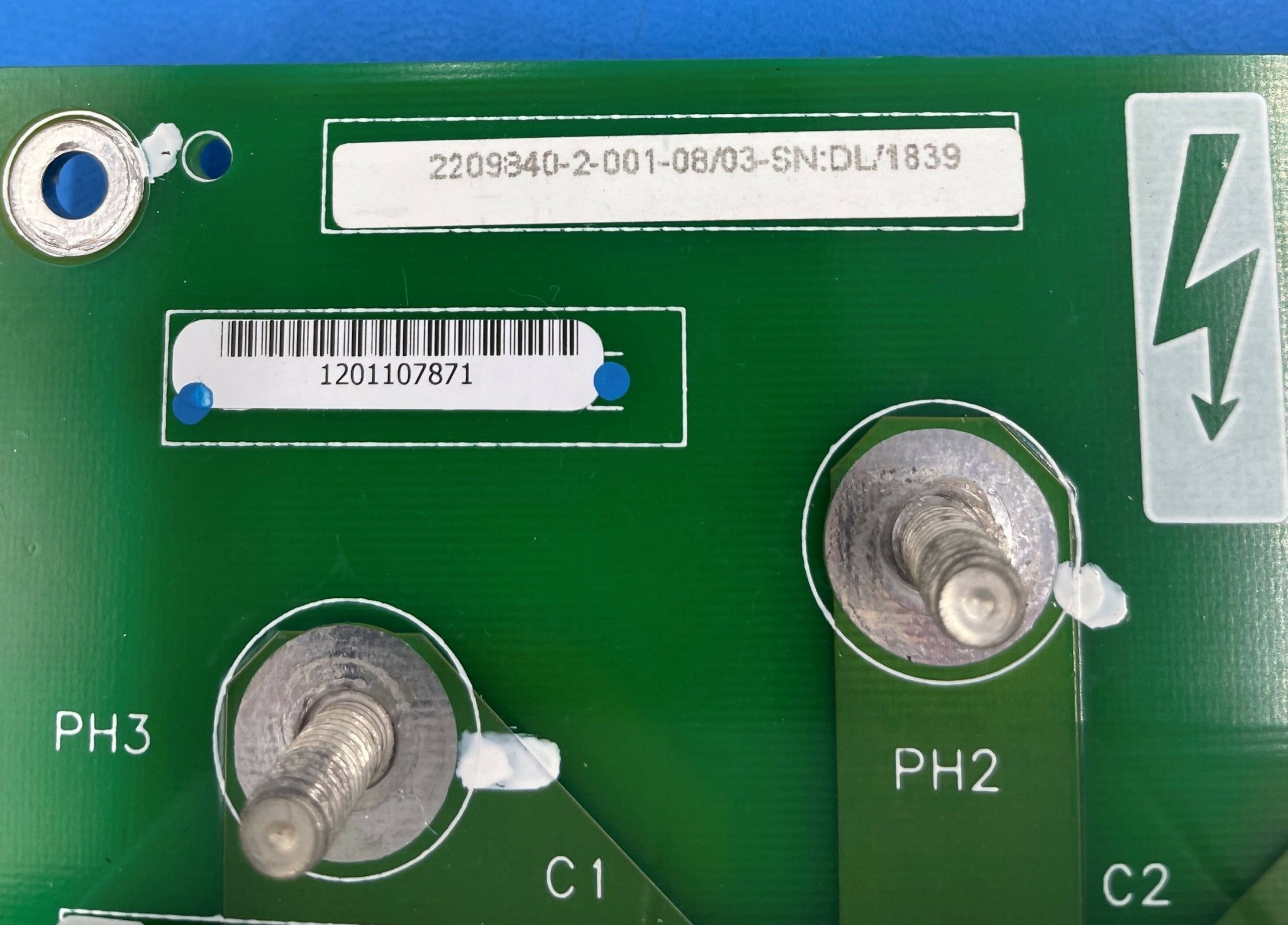 EMC FILTER TRI V2B BOARD (2209840-2-001 GE