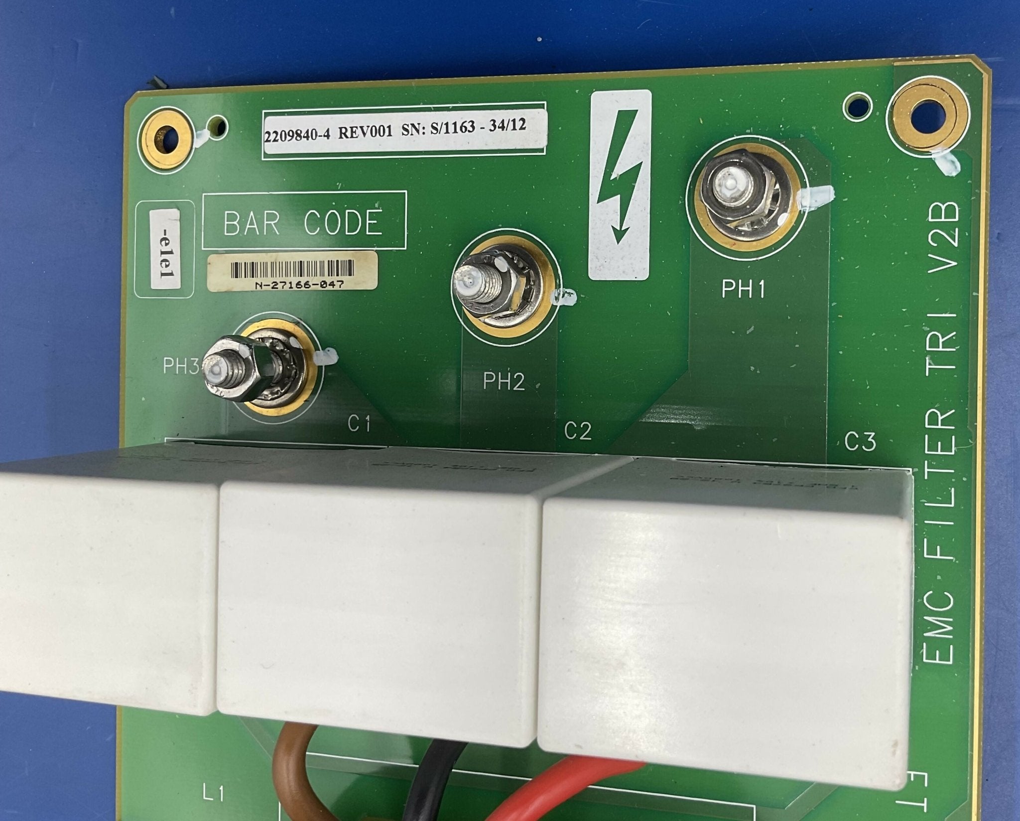 EMC Filter TRI-V2B BOARD (2209840-4 REV-001 GE