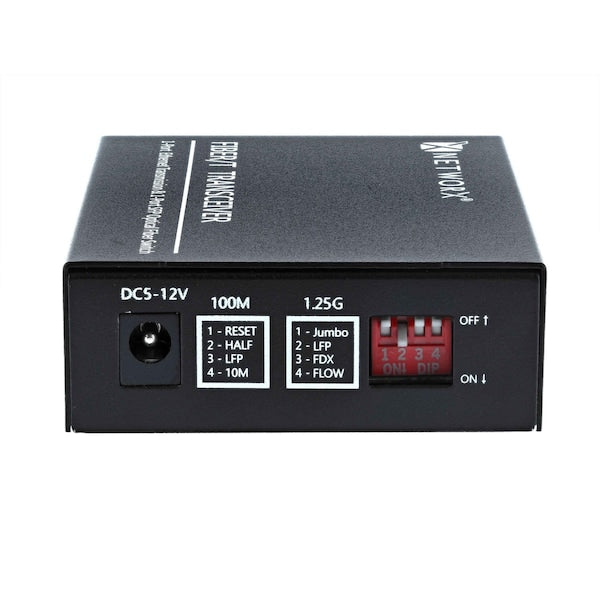 Networx Gigabit Fiber Media Converter - 1000Base-SX, LC Multimode, 550m, 850nm FT-1000MM-LC850 - alternate 5