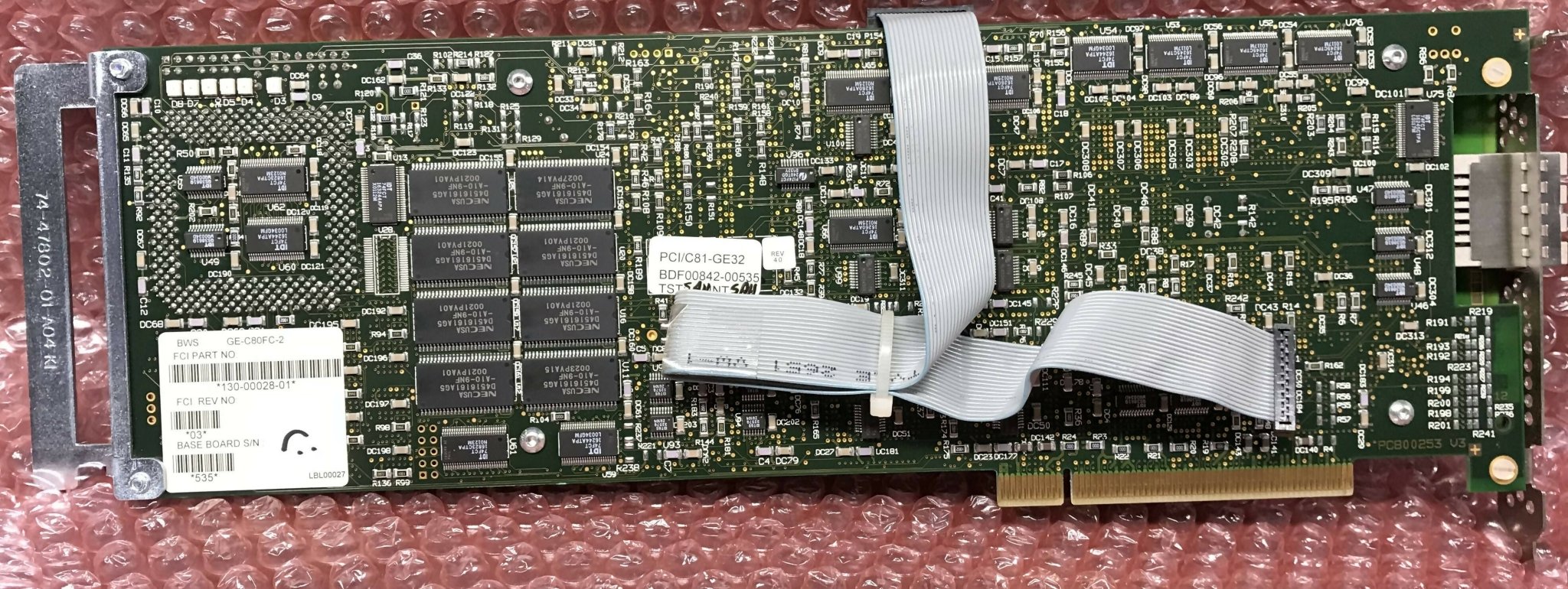 Fiber MOD PCB (GE-C80FC-2PCI/C81-GE32) GE
