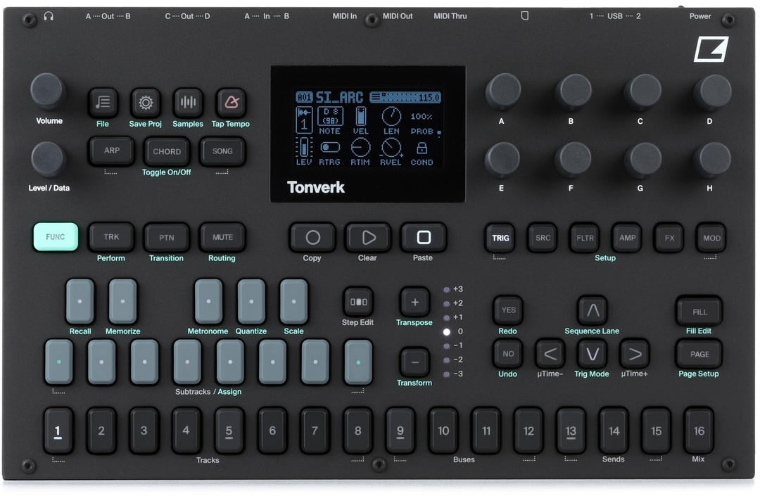 Multimuestreador polifónico Elektron Tonverk | Sweetwater