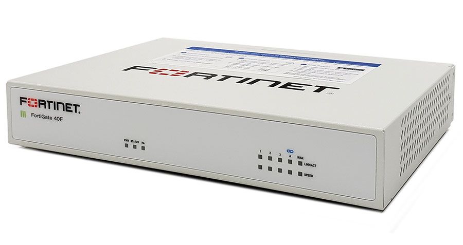 Fortinet FortiGate 40F Secure SD-WAN Appliance (FG-40F, P24680-03-03)