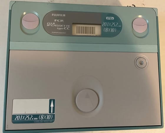 Fuji Type (CC) 8X10 CR cassettes & Plate combinations