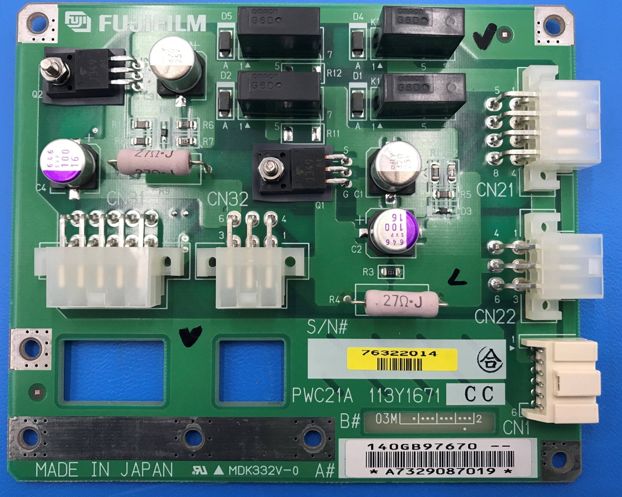 FujiFilm Circuit Board (113Y1671CC/PWC21A) FujiFilm