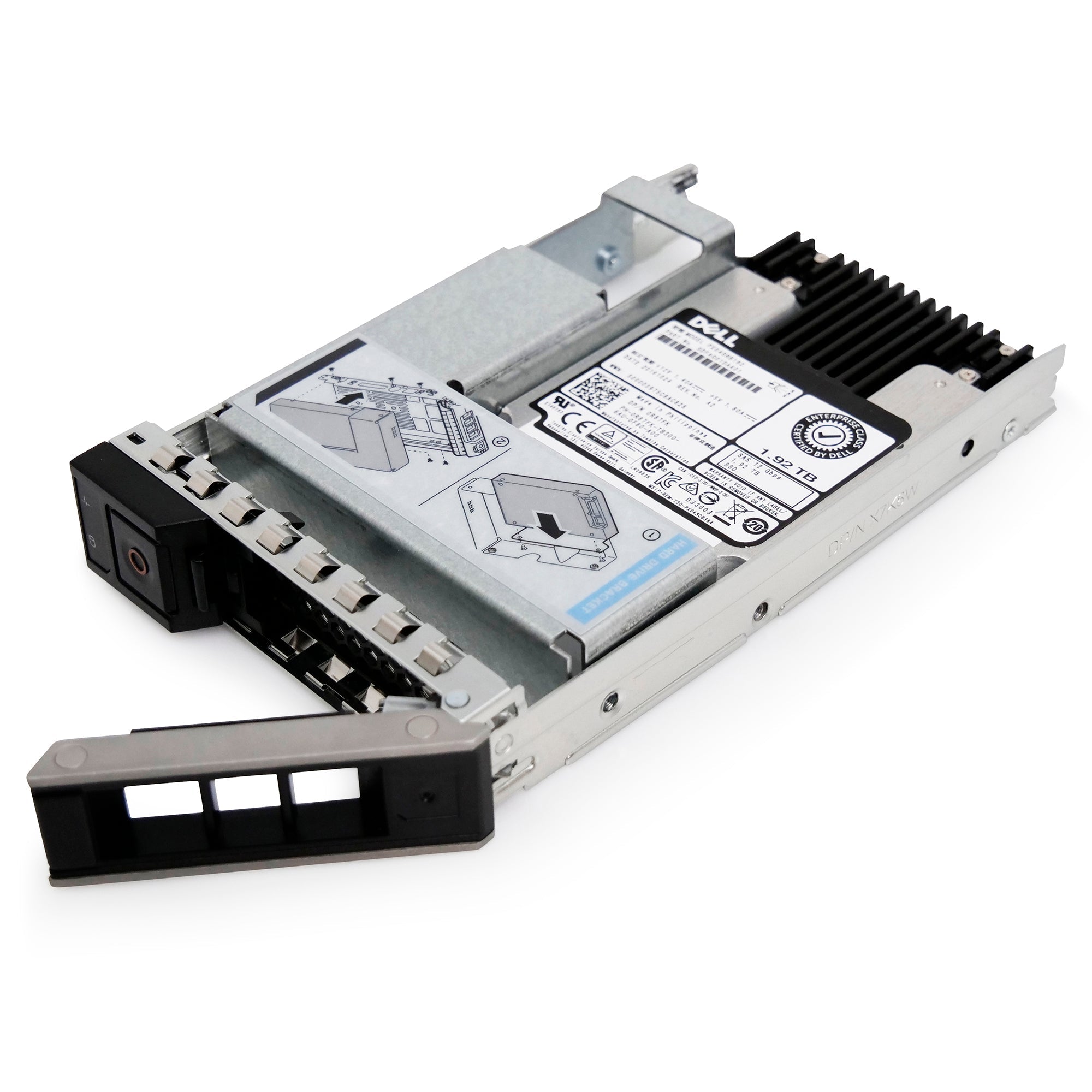 Dell G14 0R87FK 1.92TB 1 DWPD SAS-3 12Gb/s MLC Hybrid 3.5in Refurbished SSD