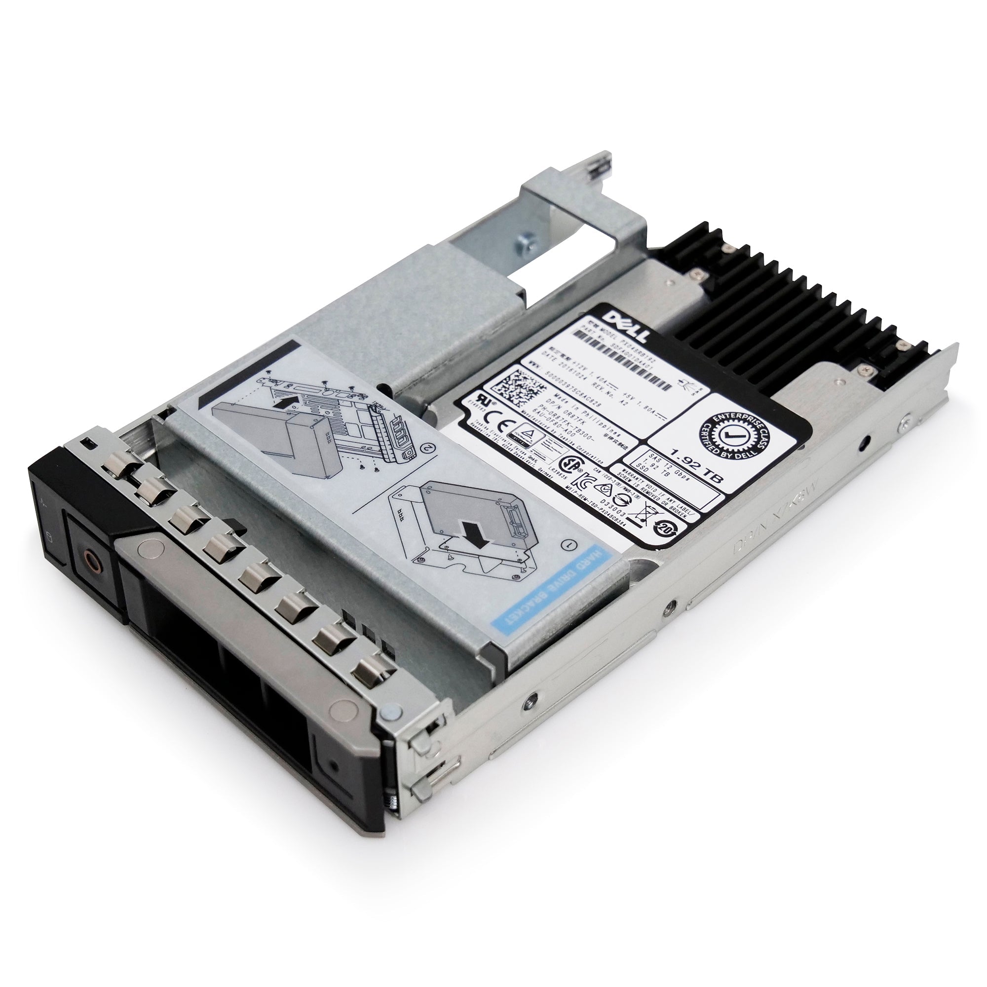 Dell G14 0R87FK 1.92TB 1 DWPD SAS-3 12Gb/s MLC Hybrid 3.5in Refurbished SSD