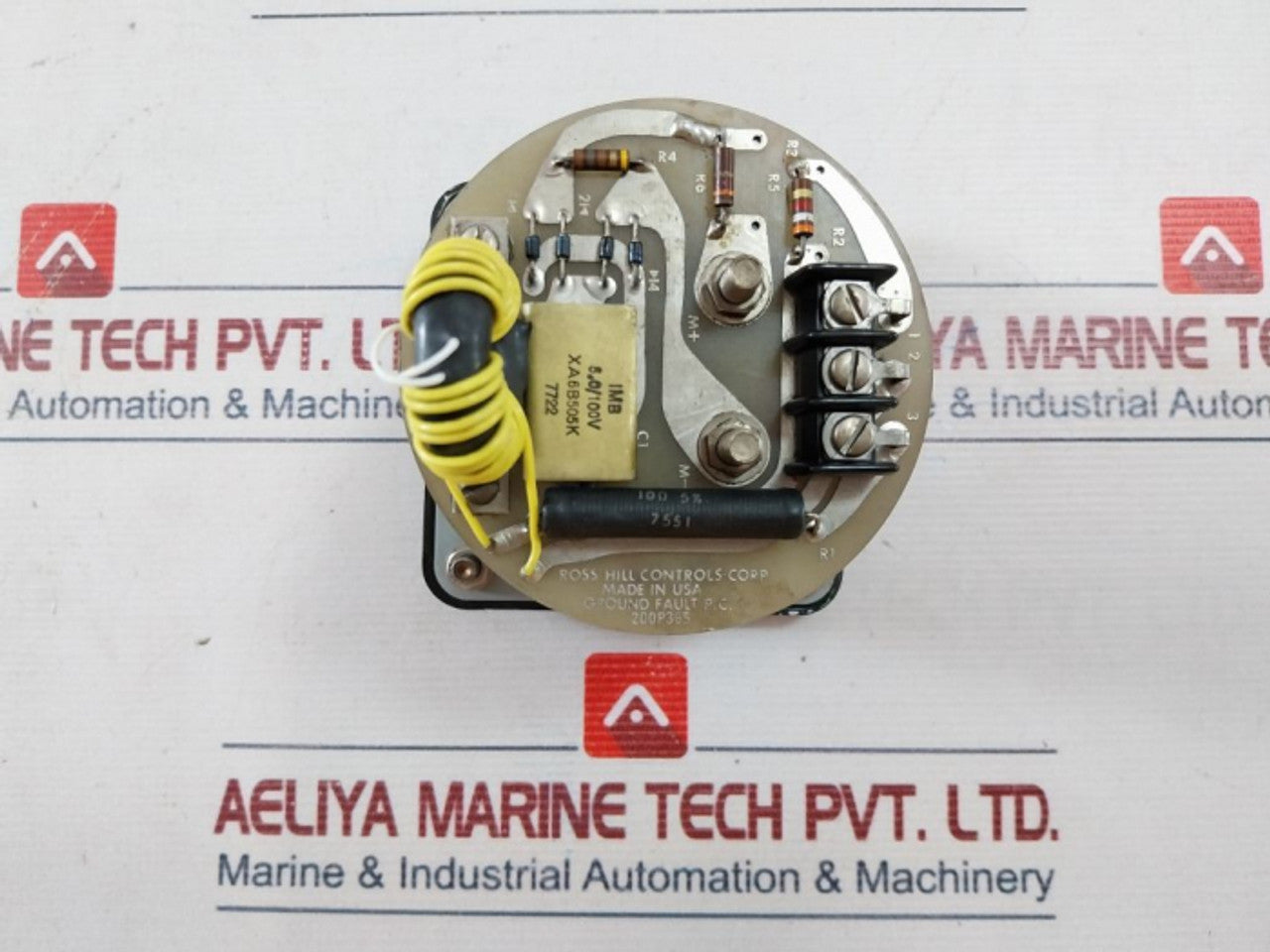 General Electric DB40 DC Ammeter Industrial Grade Precision Current Measurement Device