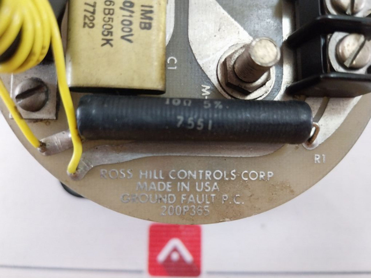 General Electric DB40 DC Ammeter Industrial Grade Precision Current Measurement Device