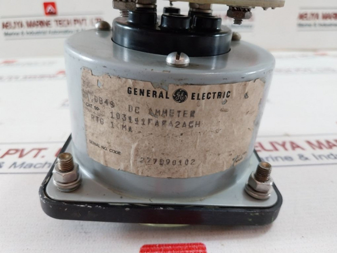 General Electric DB40 DC Ammeter Industrial Grade Precision Current Measurement Device