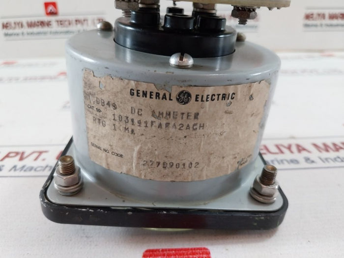 General Electric Db40 Dc Ammeter 50-103111Fafa2Ach - aloinfousa.com