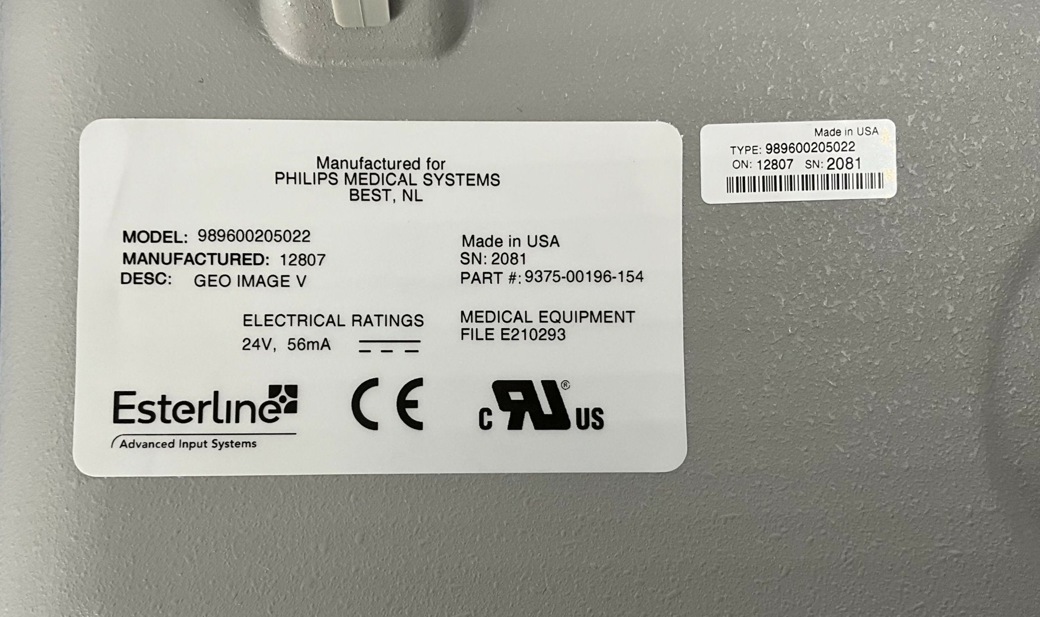 GEO IMAGE V MODULE (989600205022) PHILIPS