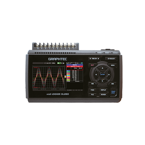 Graphtec GL260 - Midi Data Logger | Alo Tech Solutions