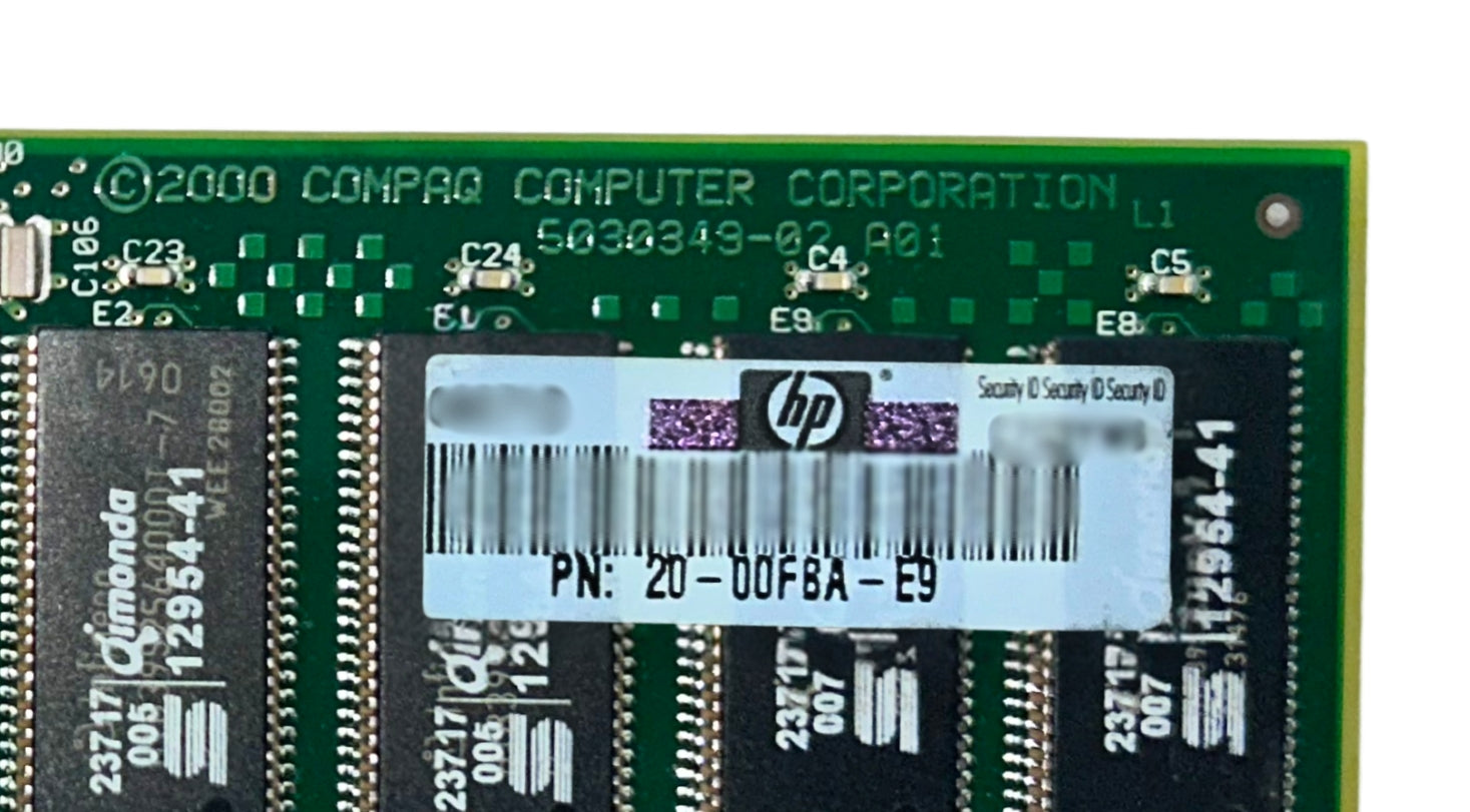 HP 20-00FBA-09 1GB STACKED 200PIN SYNC DIMM 133MHZ