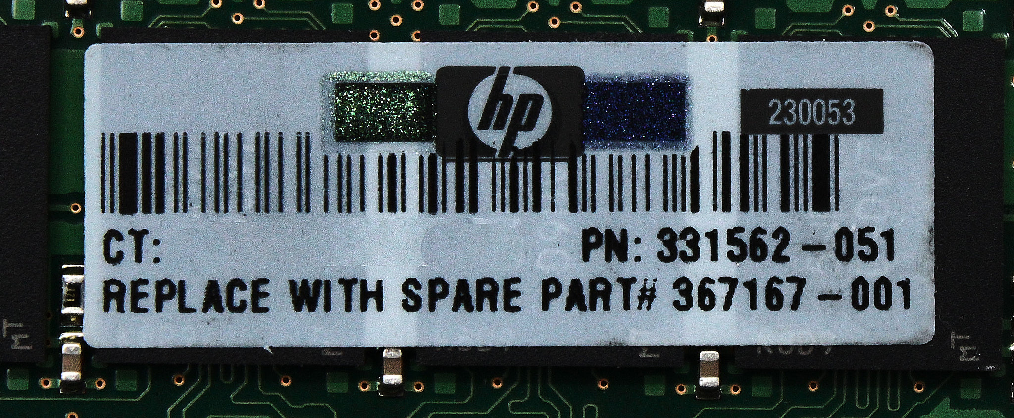 HP 367167-001 1GB DDR SDRAM DIMM