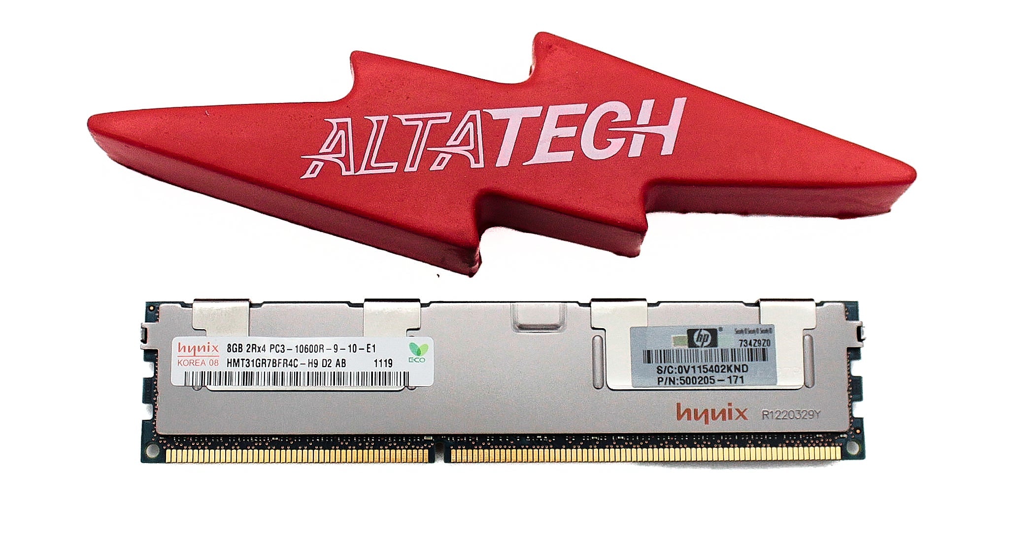 HP 500205-171 8GB PC3-10600R DDR3-1333 2RX4 ECC