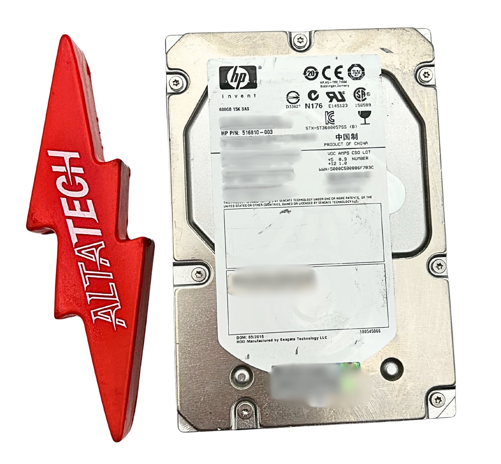 HP 516810-003 M6612 600GB 6G SAS 15K 3.5IN HDD Hard Disk Drive