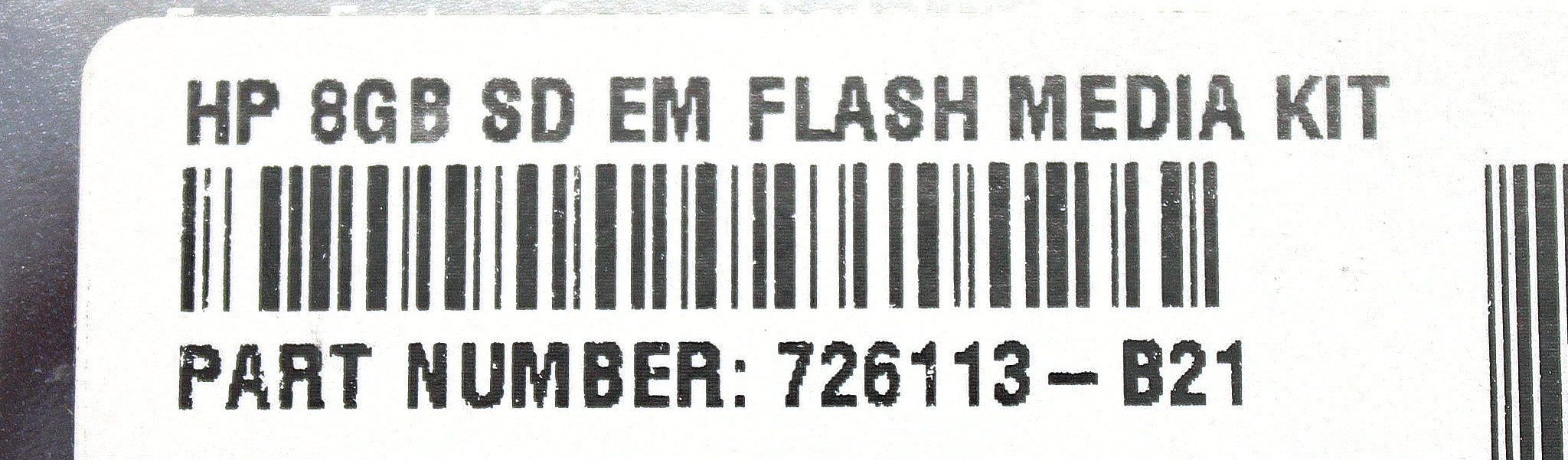 HP 726113-B21 8GB SD EM FLASH MEDIA KIT