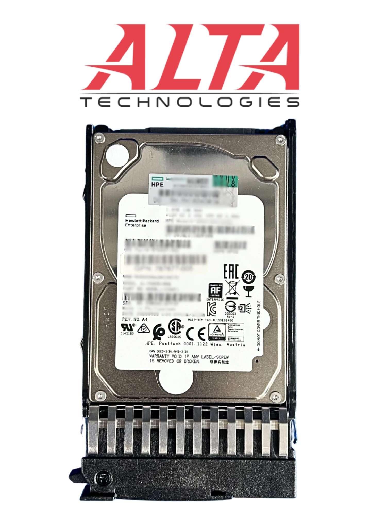 HP 787649-001 1.8TB 12G 10K SFF 512E SAS HDD