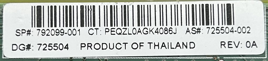 HP 792099-001 LSI 9217-4i4e SAS 6Gb RAID Storage Card