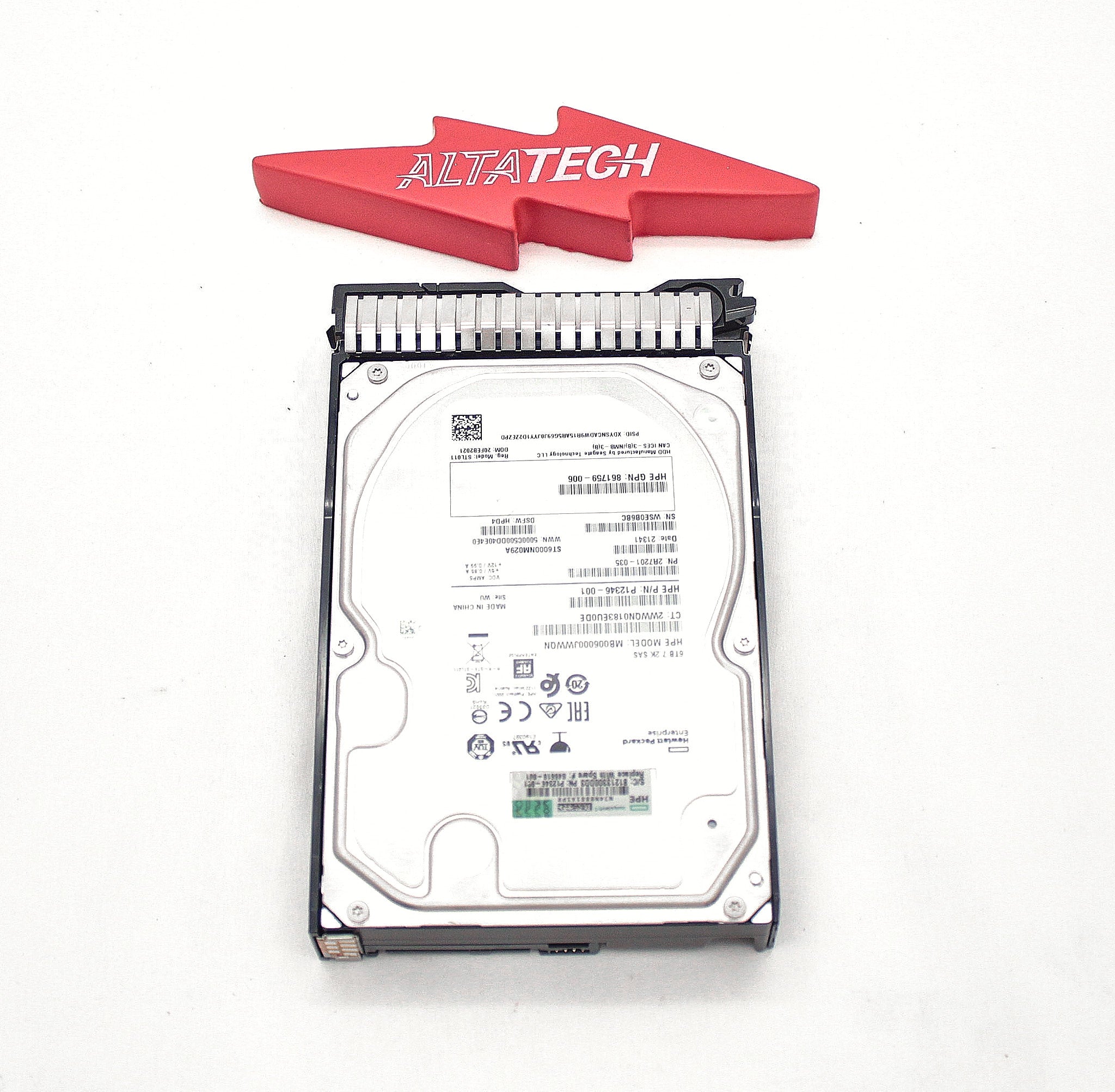 HP 846610-001 6TB 12G SAS 7.2K LFF MDL SC HDD