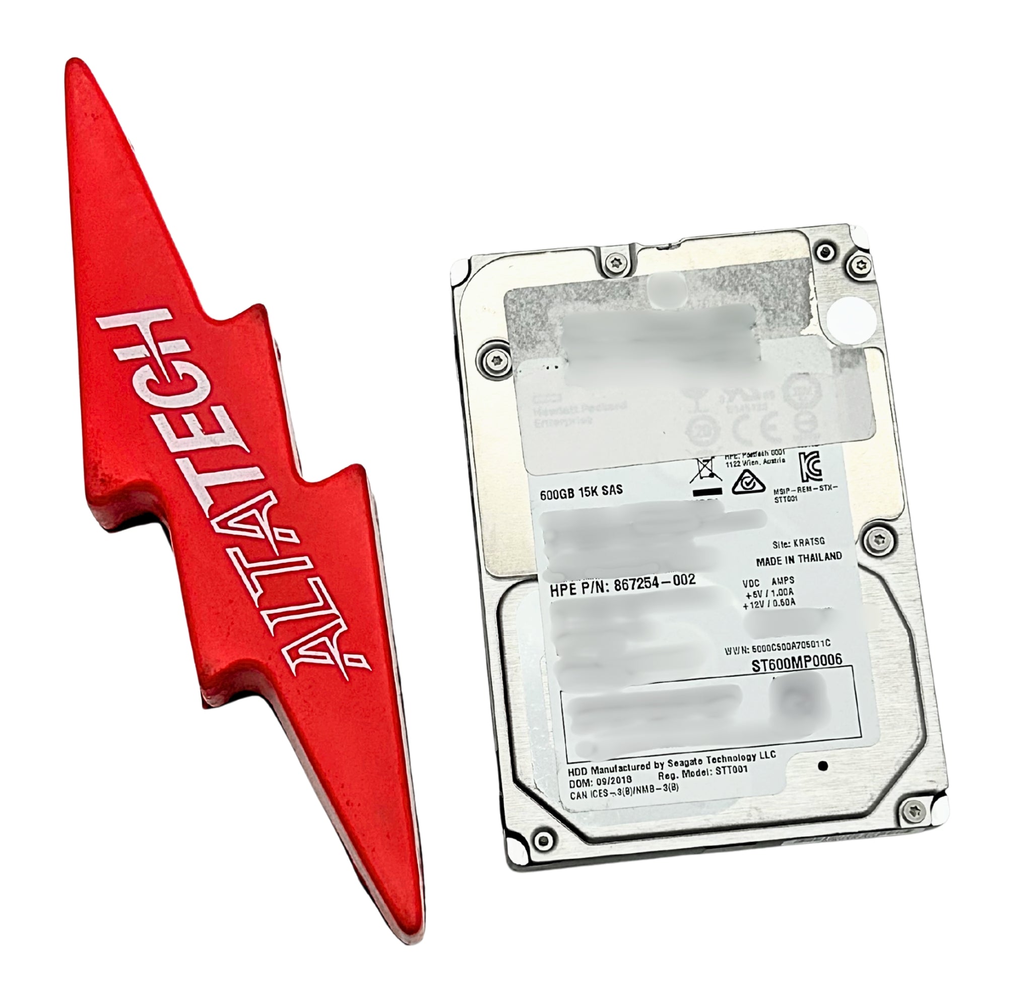 HP 867254-002 600GB 12G SAS 15K SFF SC HDD