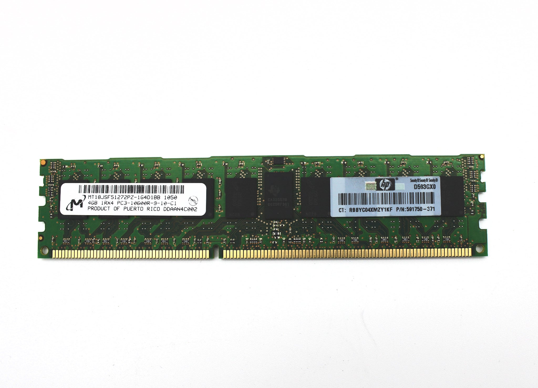 HP AM387A 16GB(2X8GB) PC3L-10600 MEM(BL8X0I4)