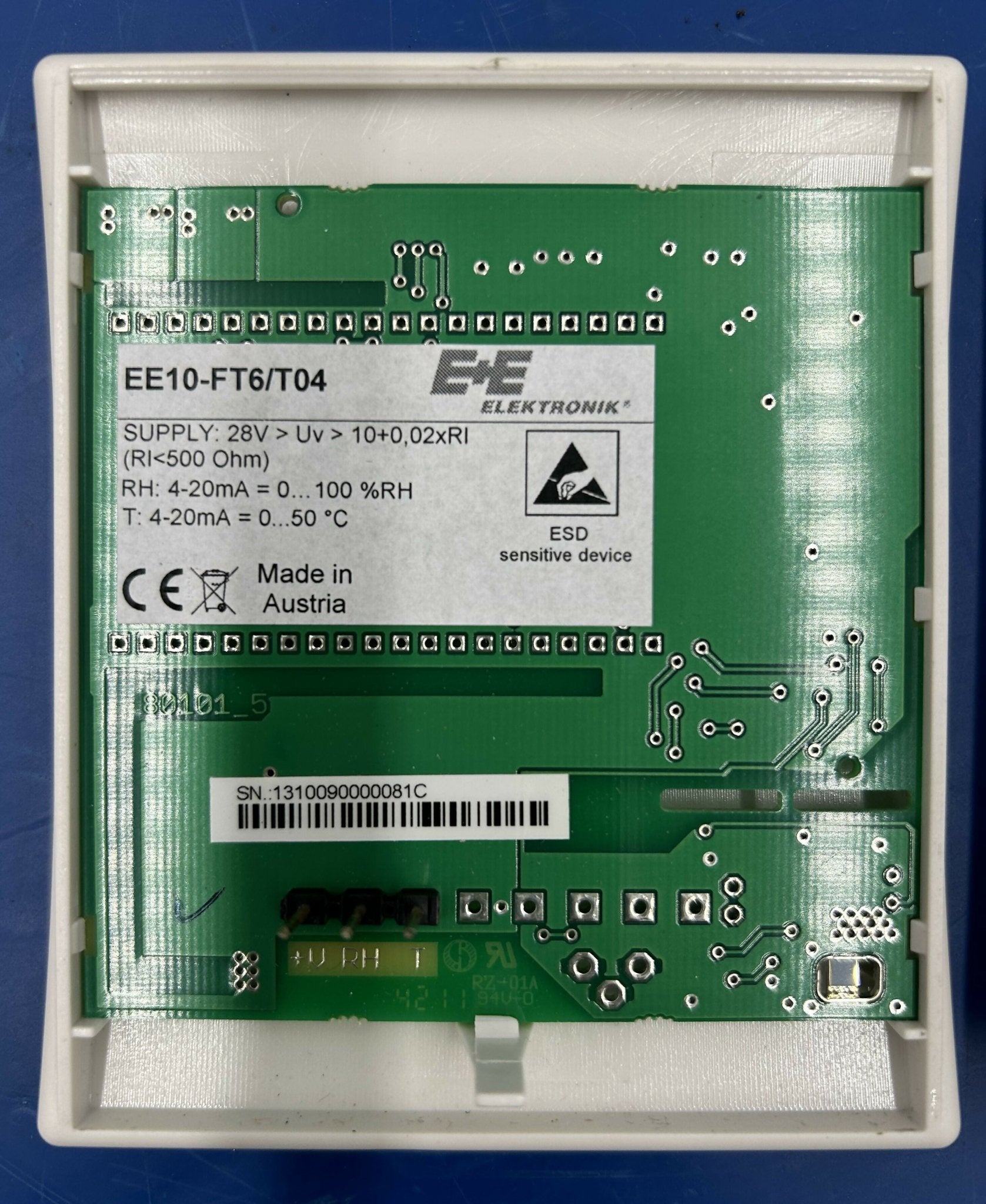HUMIDITY TEMPERATURE TRANSMITTER (03064433/EE10-FT6/T04) SIEMENS