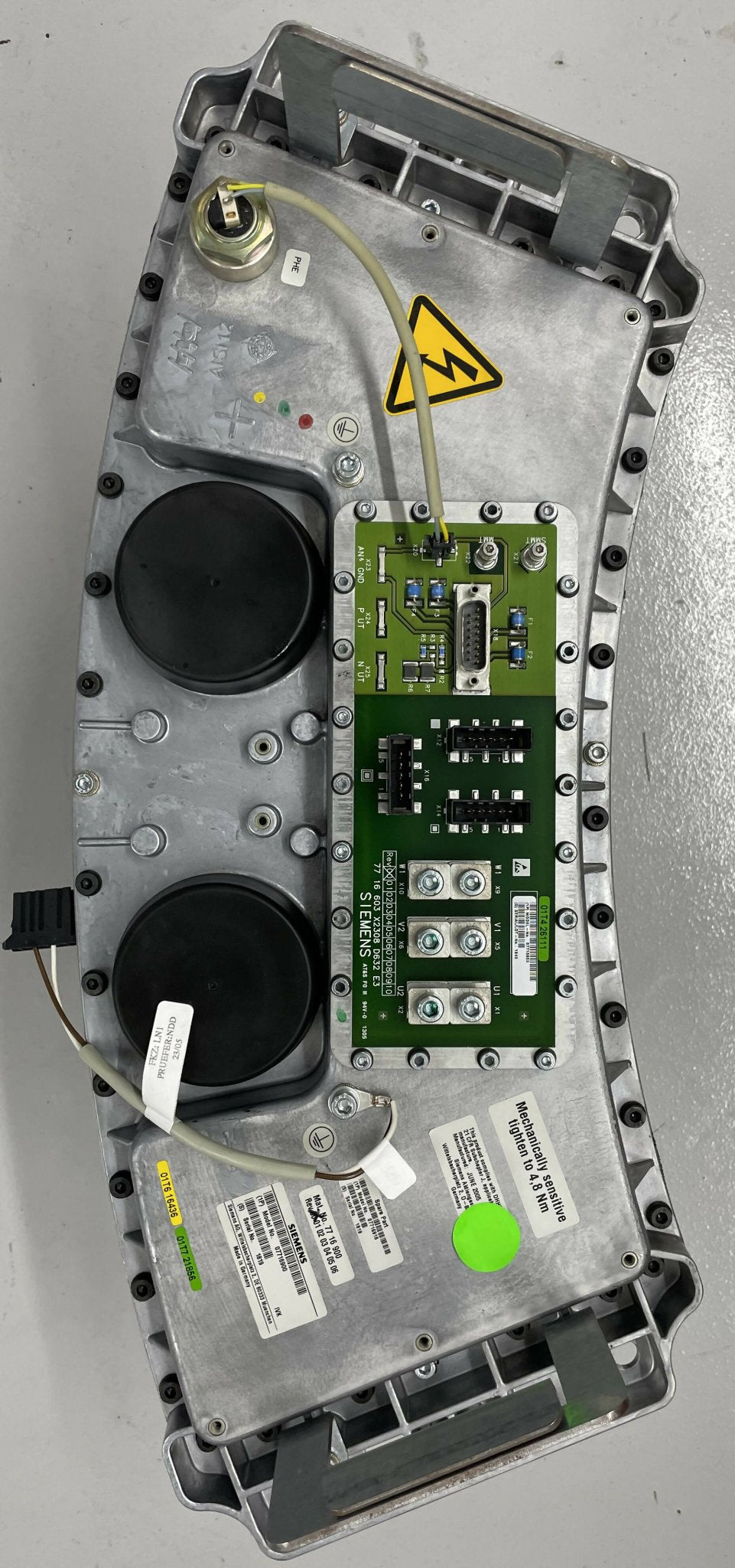 Siemens 7716900 - High Voltage HV Tank X-Ray Component Front View | Alo Tech Solutions