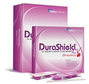 Sultan Durashield Cv Clear 5% Sodium Fluoride Varnish