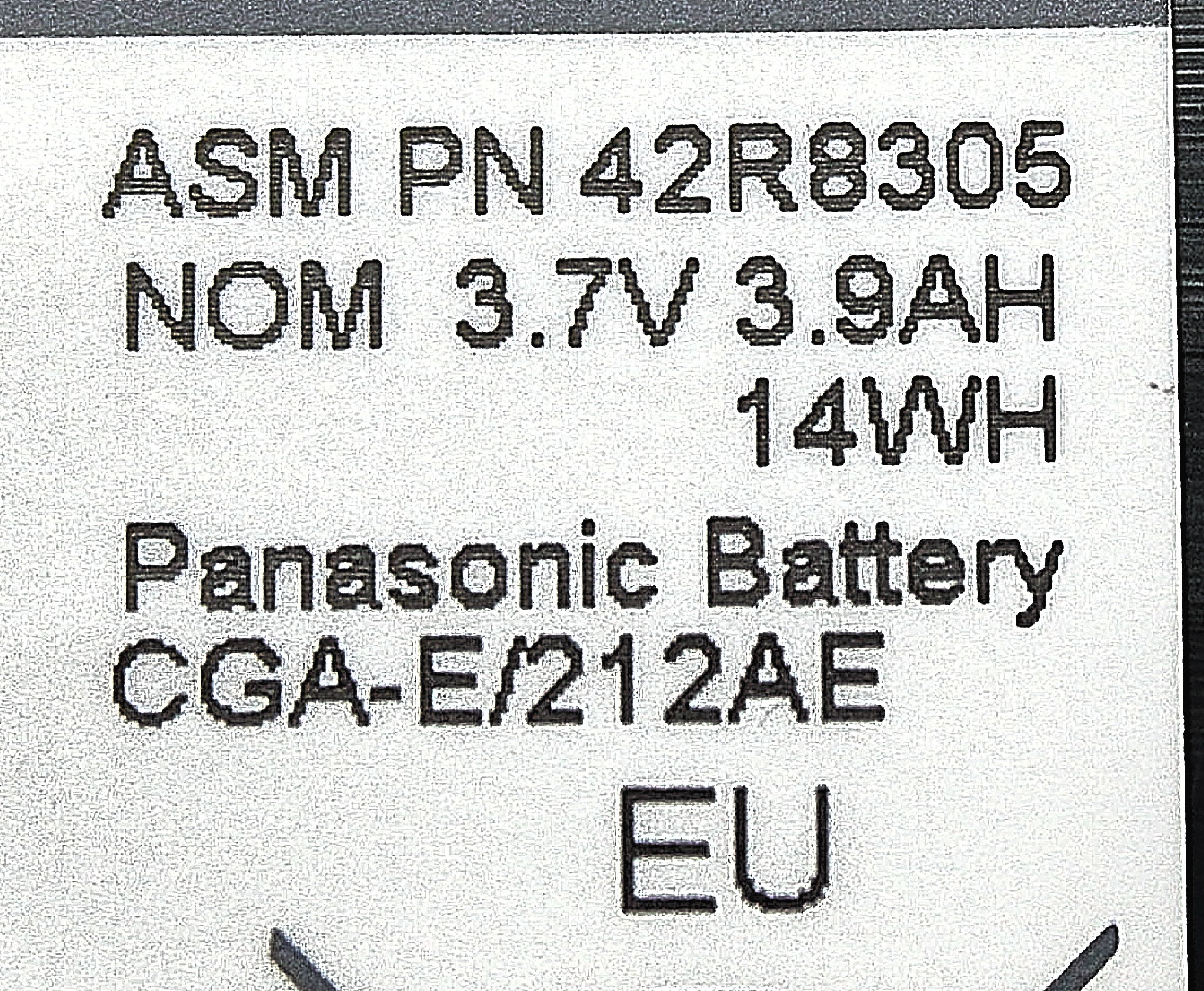 IBM 42R8305 CACHE BATTERY 2780
