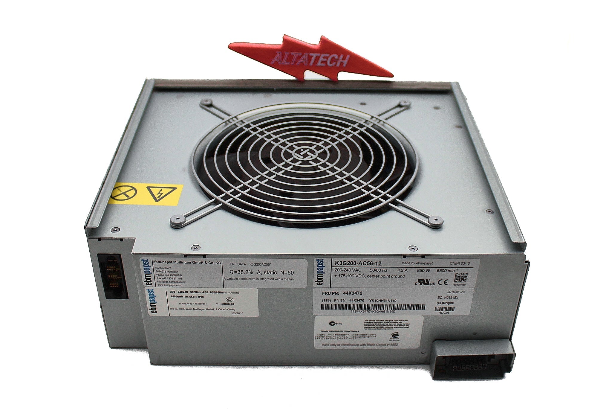 IBM 68Y8205 H CHASSIS HIGH EFFICIENCY BLOWER AS