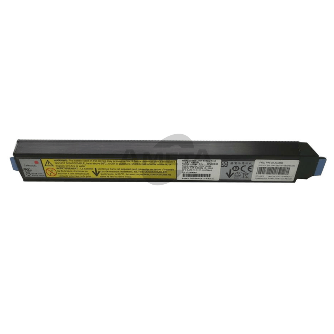 01AC366 - IBM V5000 G2 Node Canister Battery - Mfg date: May 2025