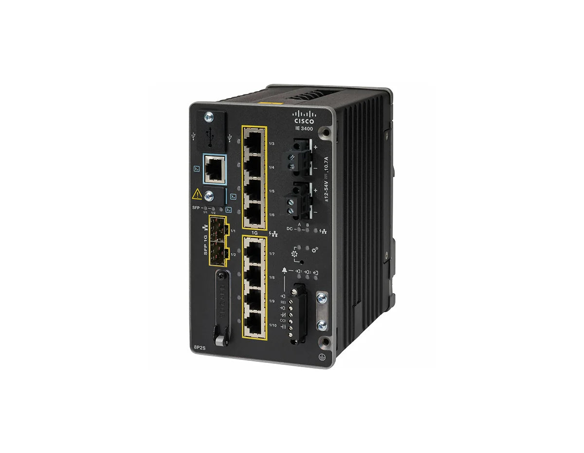 Cisco IE-3400-8P2S-E Switch