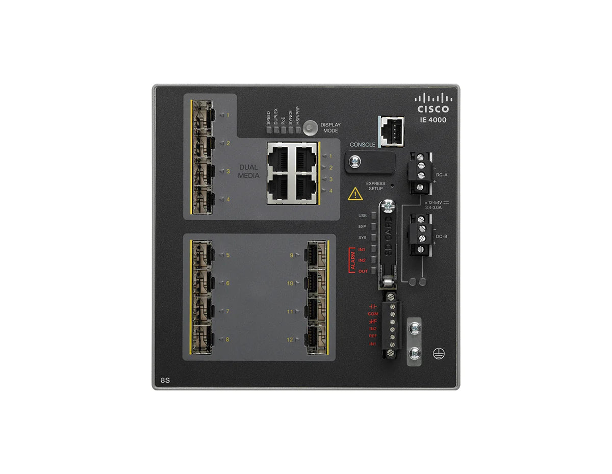 Cisco IE-4000-8S4G-E Switch