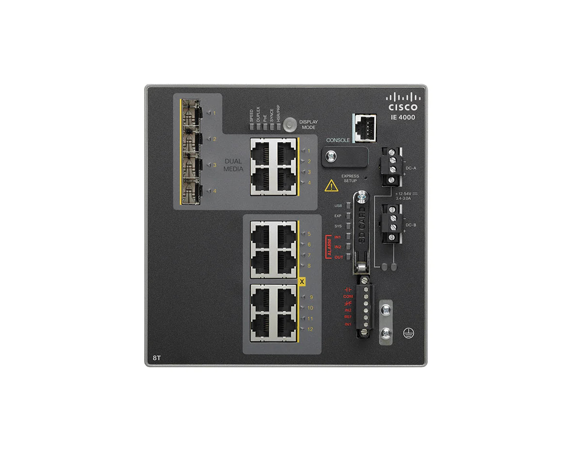 Cisco IE-4000-8T4G-E Switch