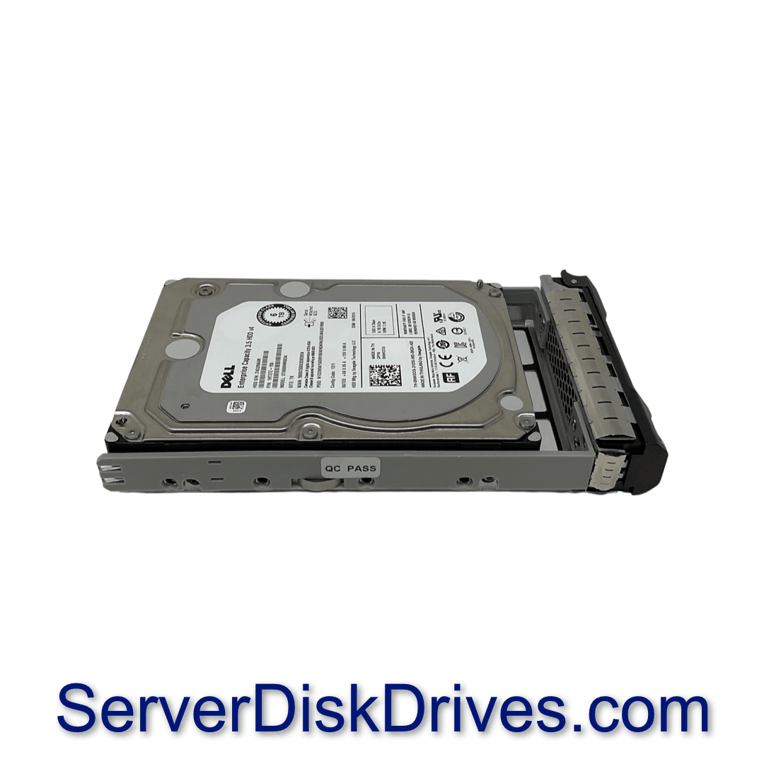Dell NWCCG 6TB 6G 7.2K 3.5 SAS Hard Drive ST6000NM0034