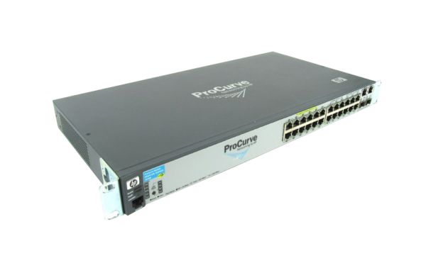 J9086AR - HP 2610-24-PPOE 24-Ports 10/100 RJ-45 Rack-mountable Layer 2 Managed Network Switch