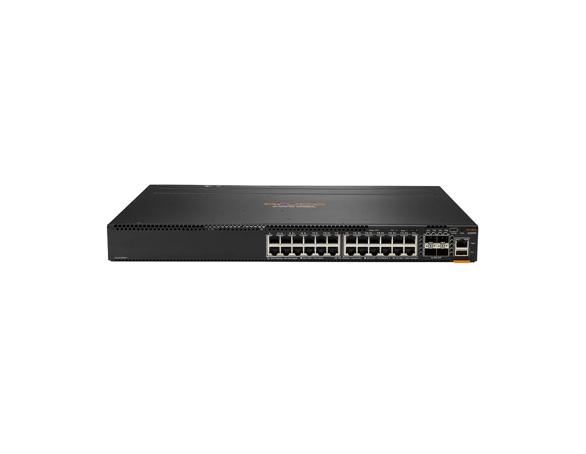 HPE Aruba Networking JL664A 6300M 24-port 1GbE and 4-port SFP56 Switch