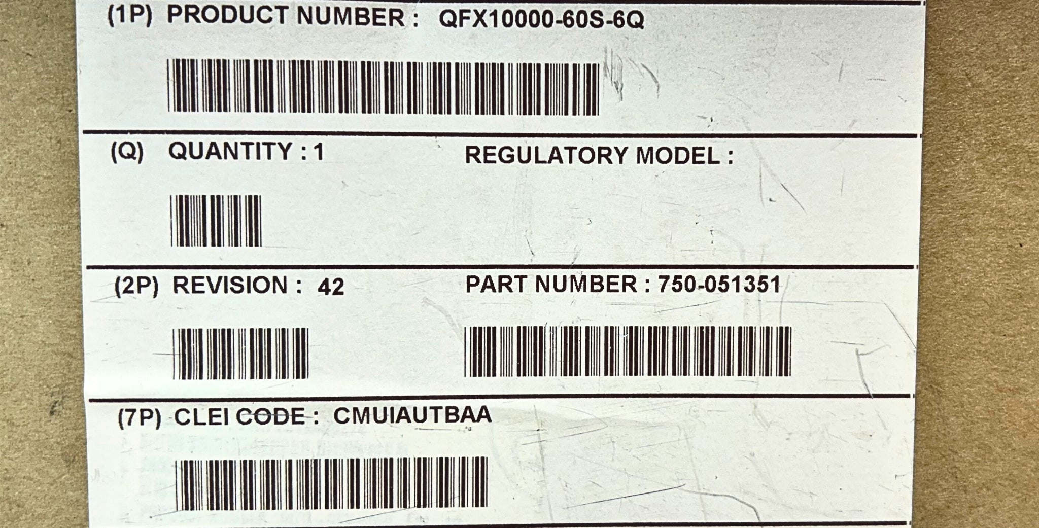 Juniper Networks QFX10000-60S-6Q 60-Port 1/10G SFP/SFP+ Line Card With
