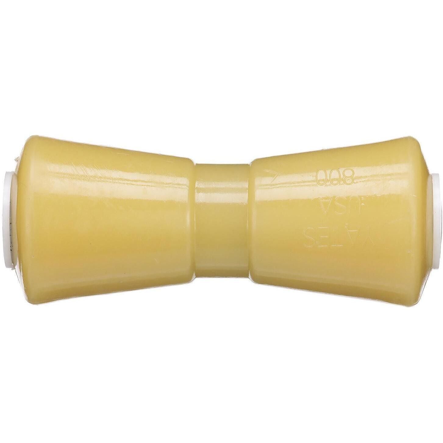 Seachoice 56460 Non-Marking TP Yellow Rubber Keel Roller With 5/8" ID Hole