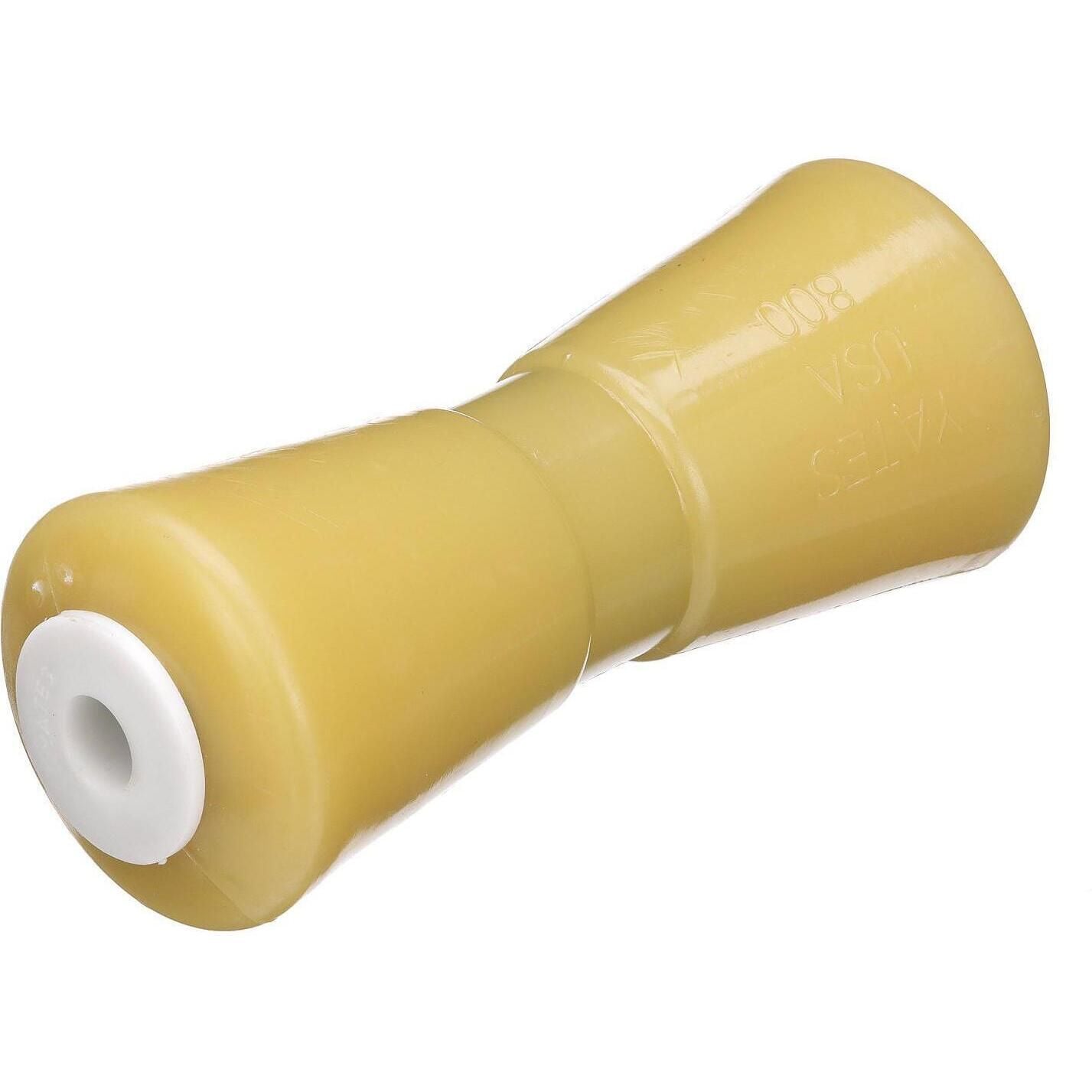 Seachoice 56460 Non-Marking TP Yellow Rubber Keel Roller With 5/8" ID Hole