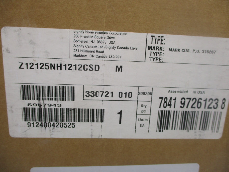 LITHONIA  Z12125NH1212CSD 120/277VAC 0.343/0.155A NSMP