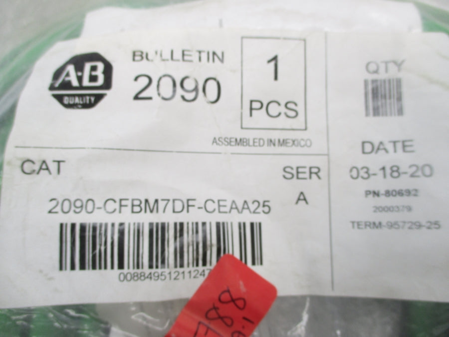 ALLEN BRADLEY 2090-CFBM7DF-CEAA25 SER. A NSMP