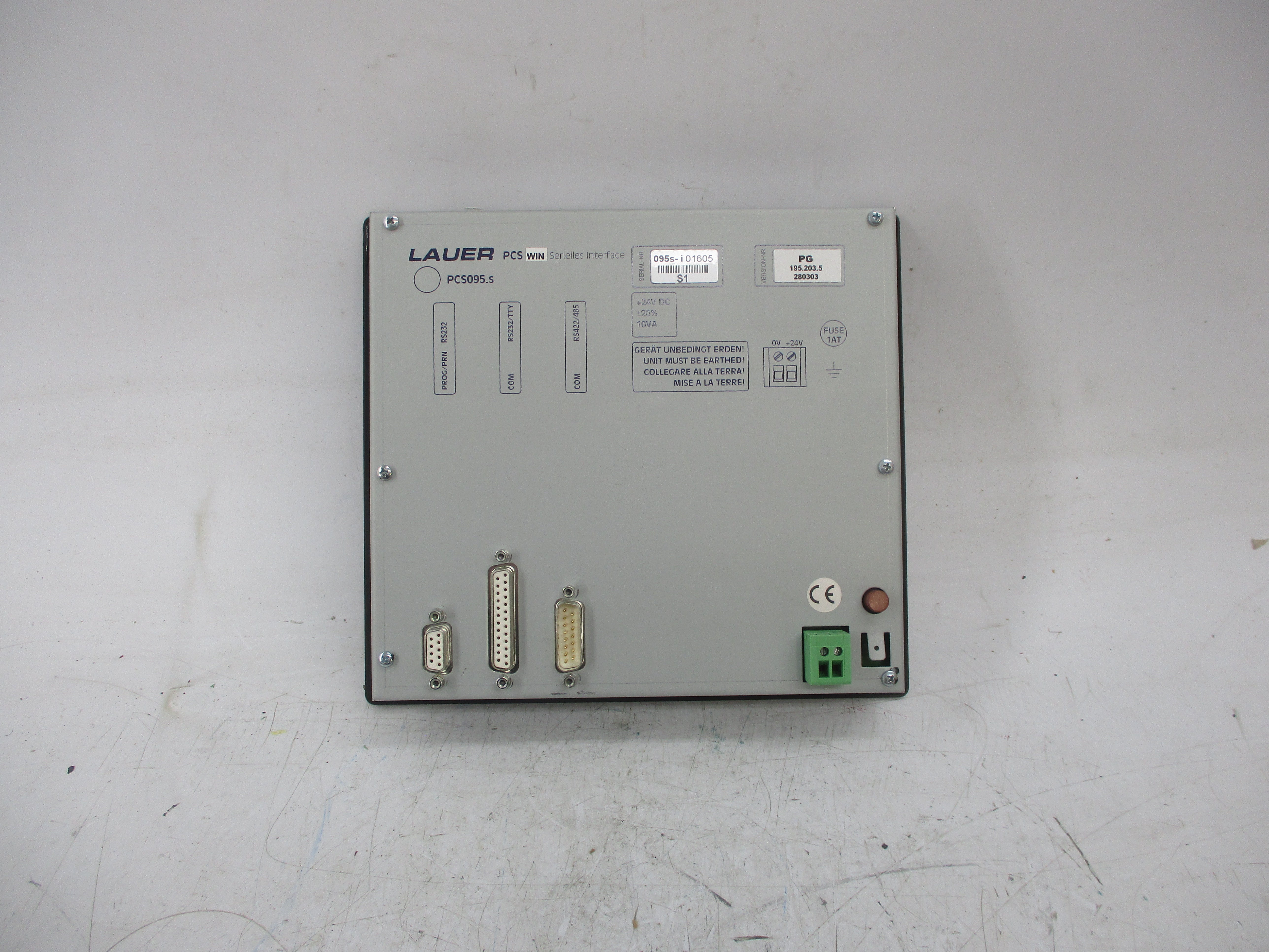 LAUER PCS095.S 24VDC NSMP